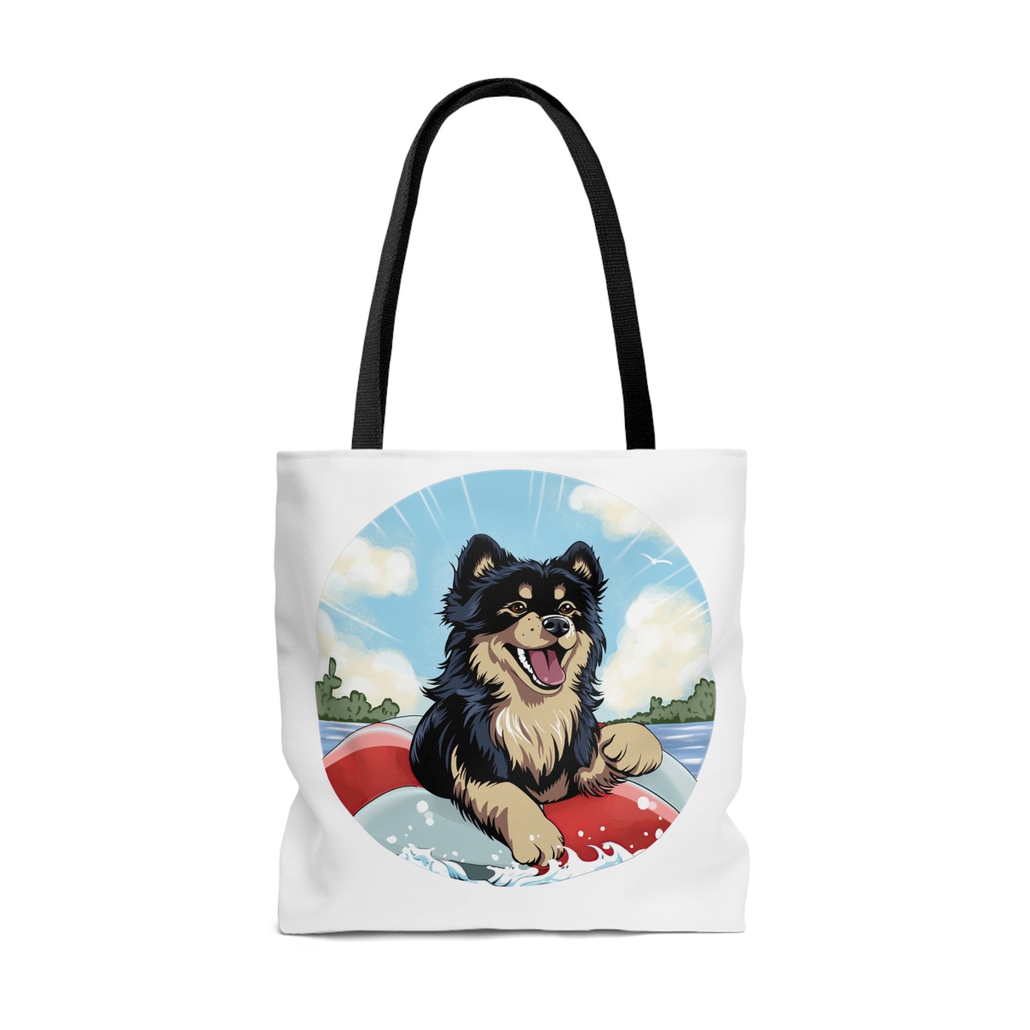 Finnish Lapphund - Beach Party #1 - Tote Bag