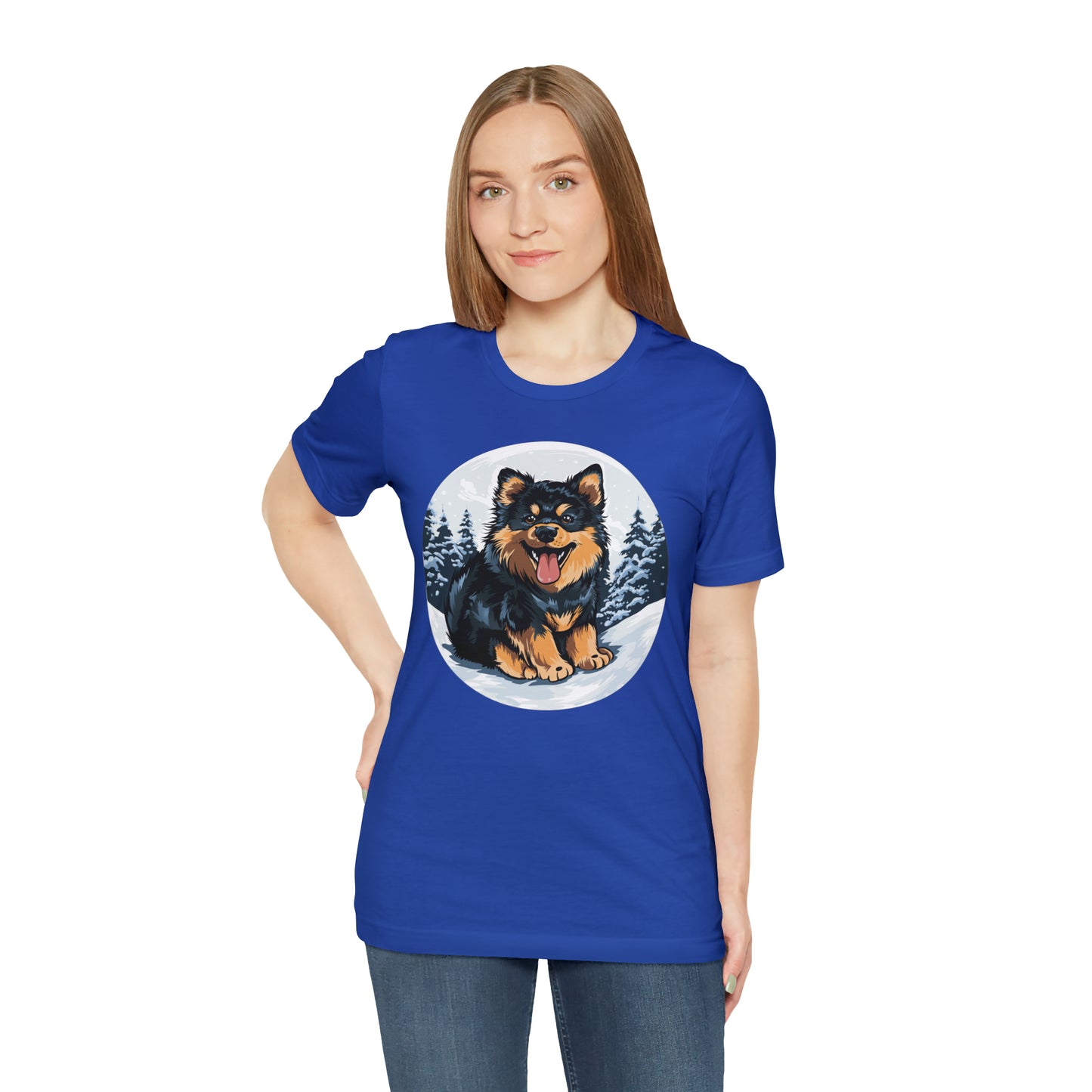 Finnish Lapphund - Snowy #5 - T-Shirt