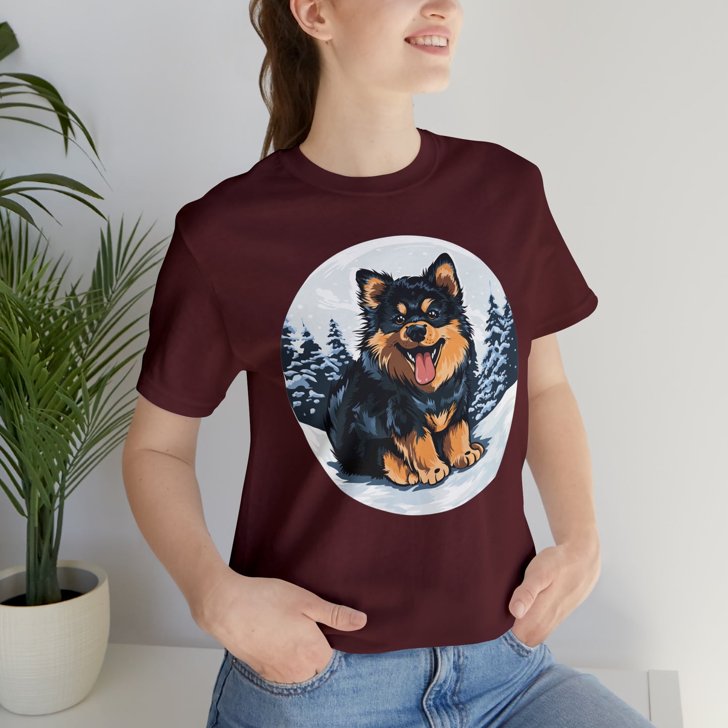 Finnish Lapphund - Snowy #5 - T-Shirt