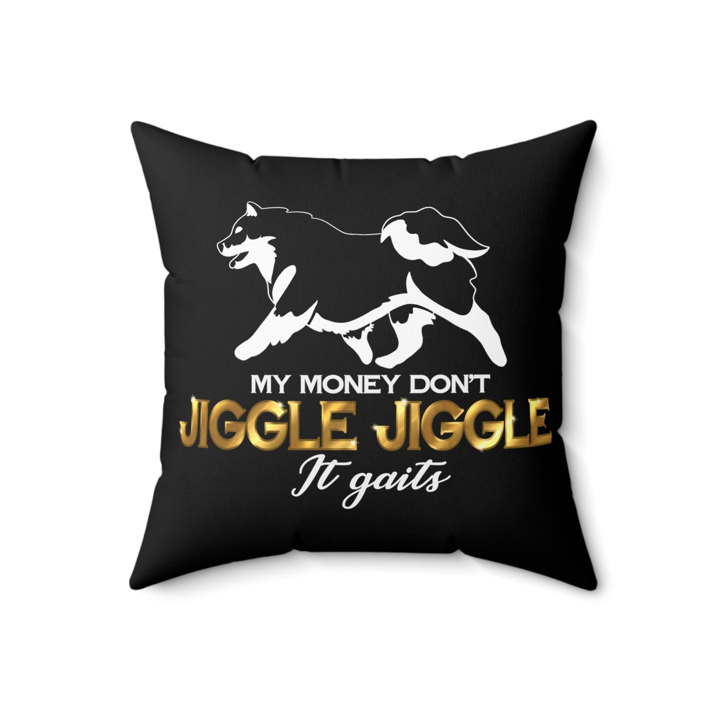 Finnish Lapphund - Jiggle Jiggle - Pillow