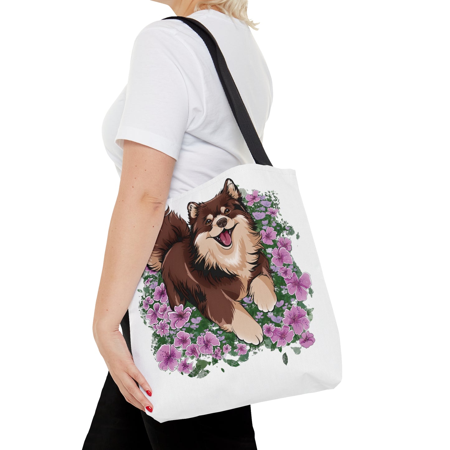 Finnish Lapphund - Spring #10 - Tote Bag