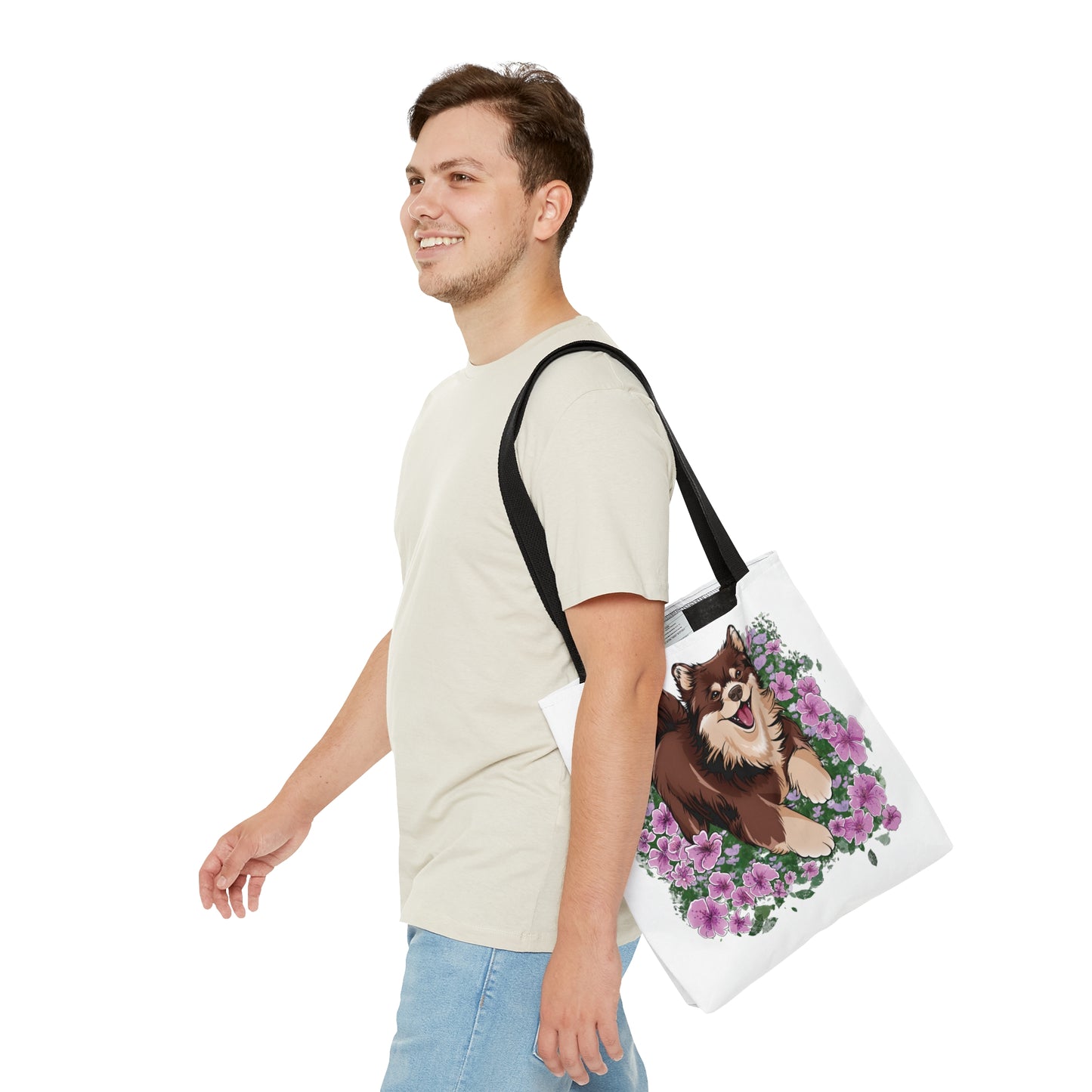 Finnish Lapphund - Spring #10 - Tote Bag