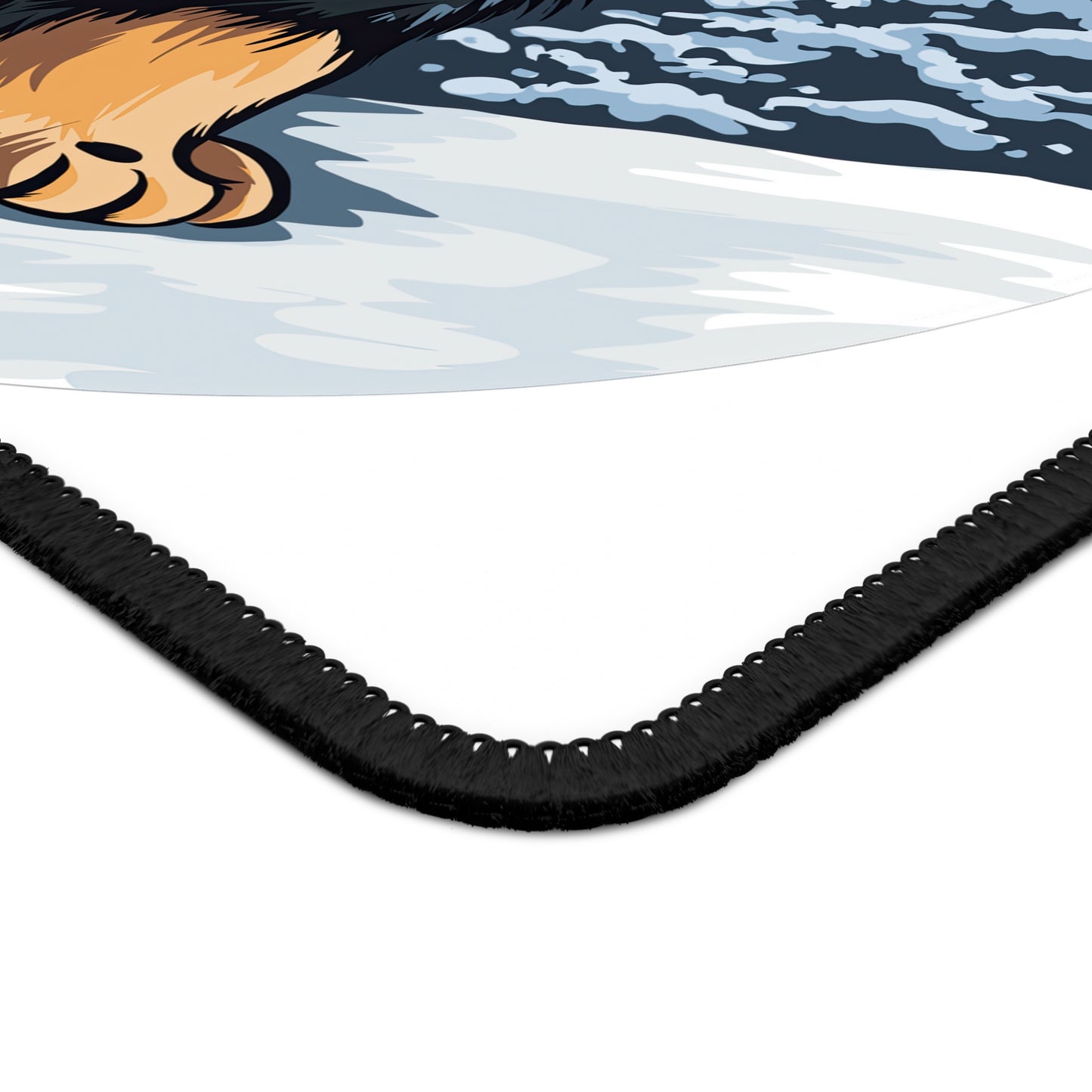 Finnish Lapphund - Snowy #5 - Mouse Pad