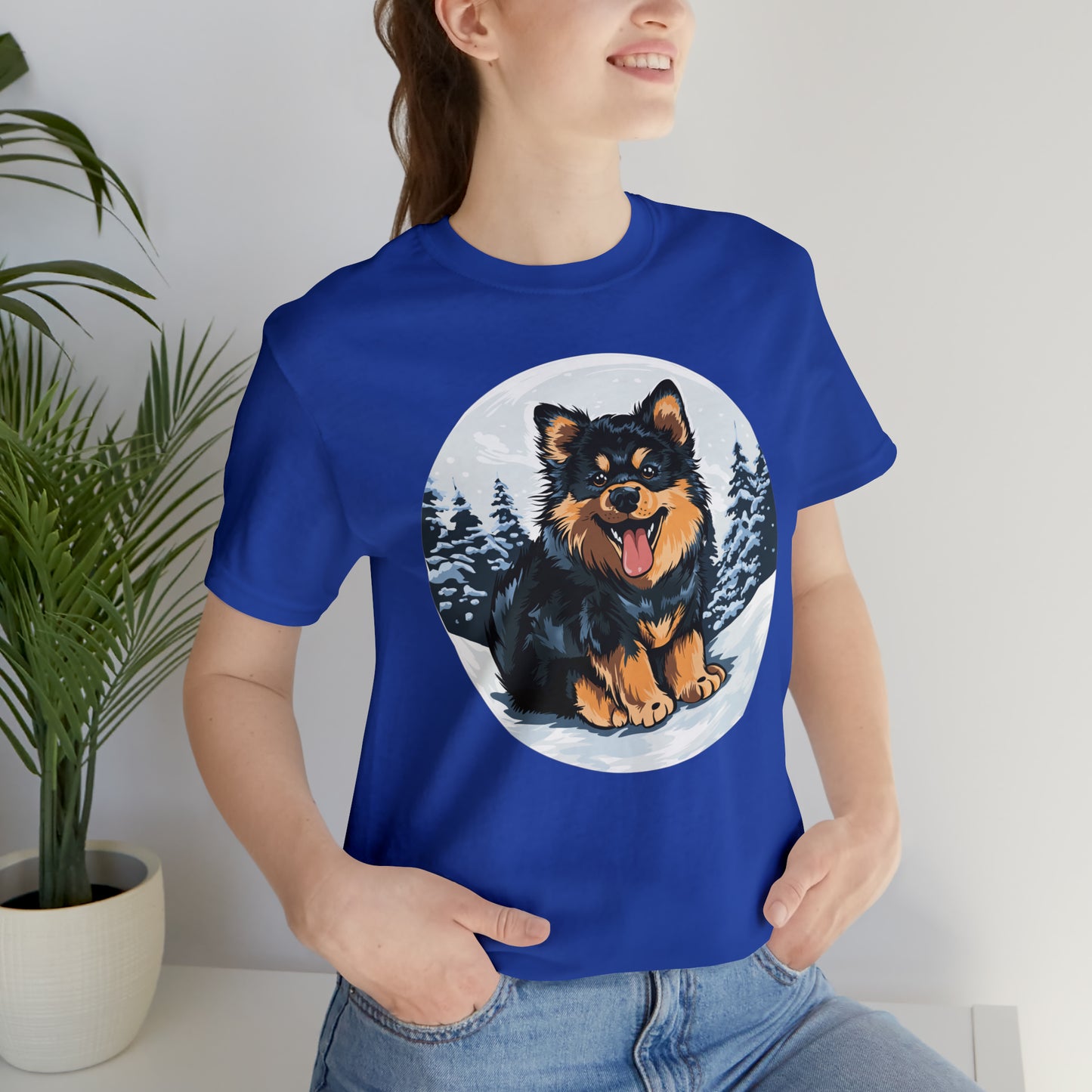 Finnish Lapphund - Snowy #5 - T-Shirt