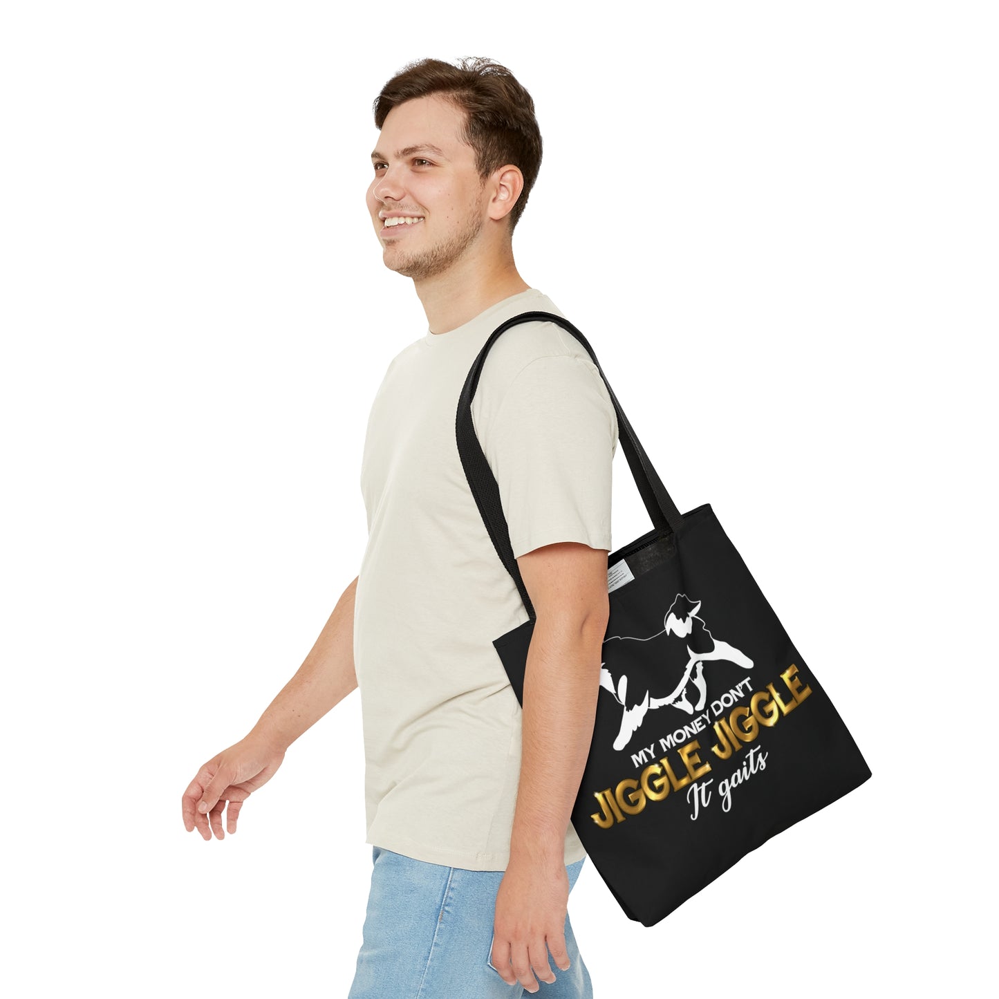 Finnish Lapphund - Jiggle Jiggle - Tote Bag