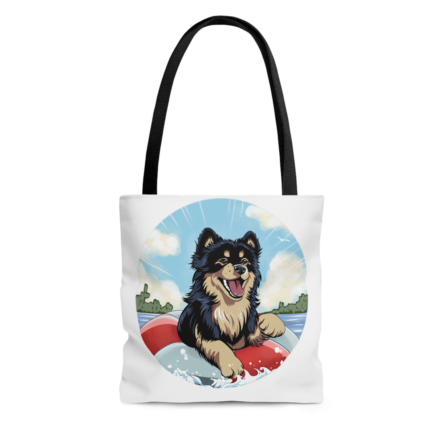 Finnish Lapphund - Beach Party #1 - Tote Bag