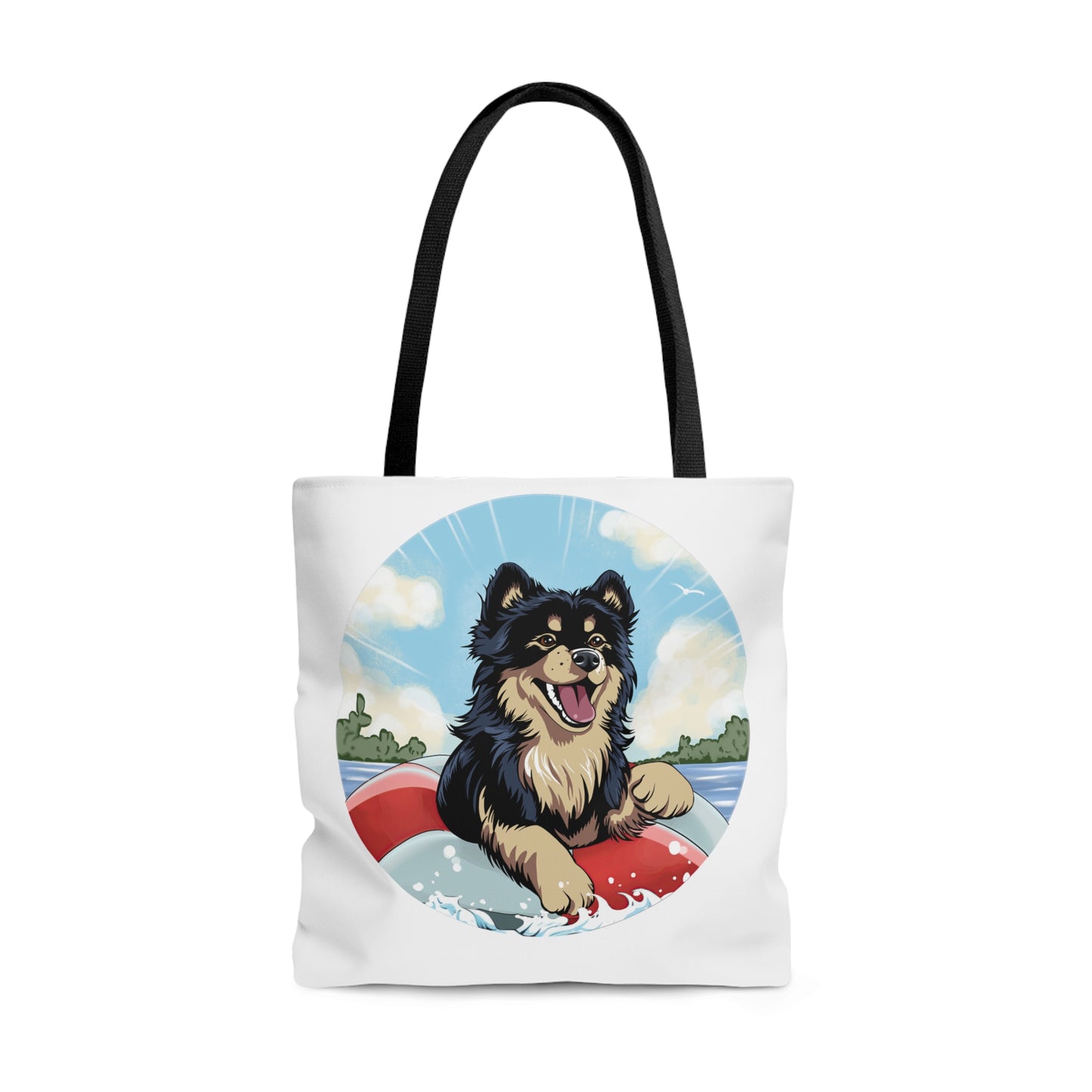 Finnish Lapphund - Beach Party #1 - Tote Bag