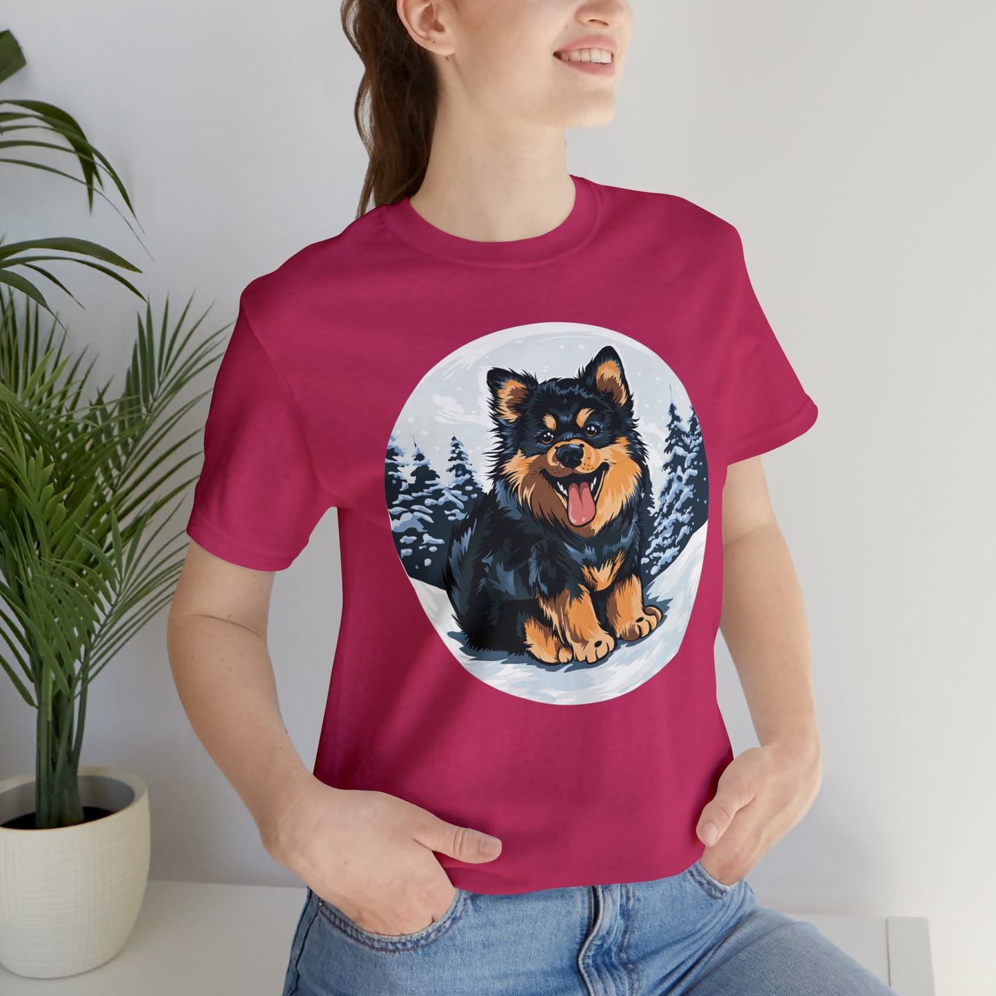 Finnish Lapphund - Snowy #5 - T-Shirt