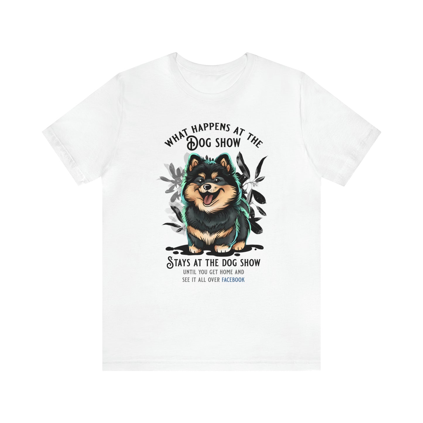 Finnish Lapphund - Stays at the Dog Show - T-Shirt