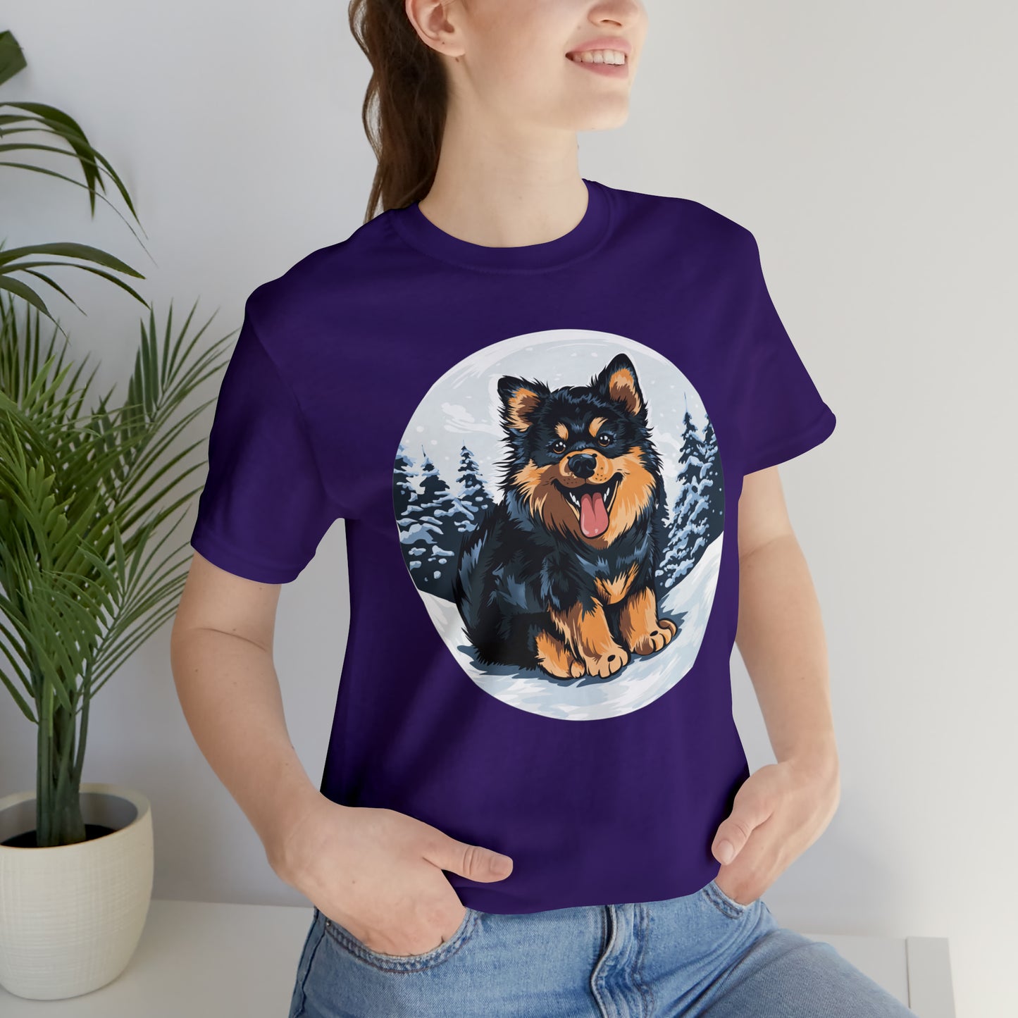 Finnish Lapphund - Snowy #5 - T-Shirt