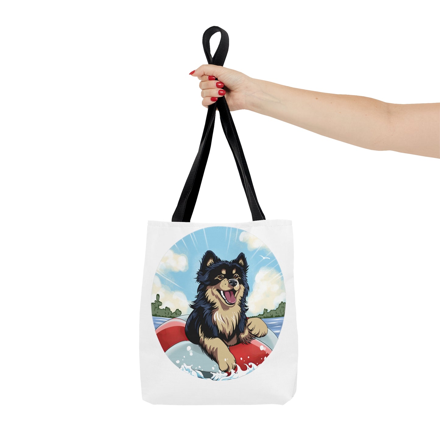 Finnish Lapphund - Beach Party #1 - Tote Bag