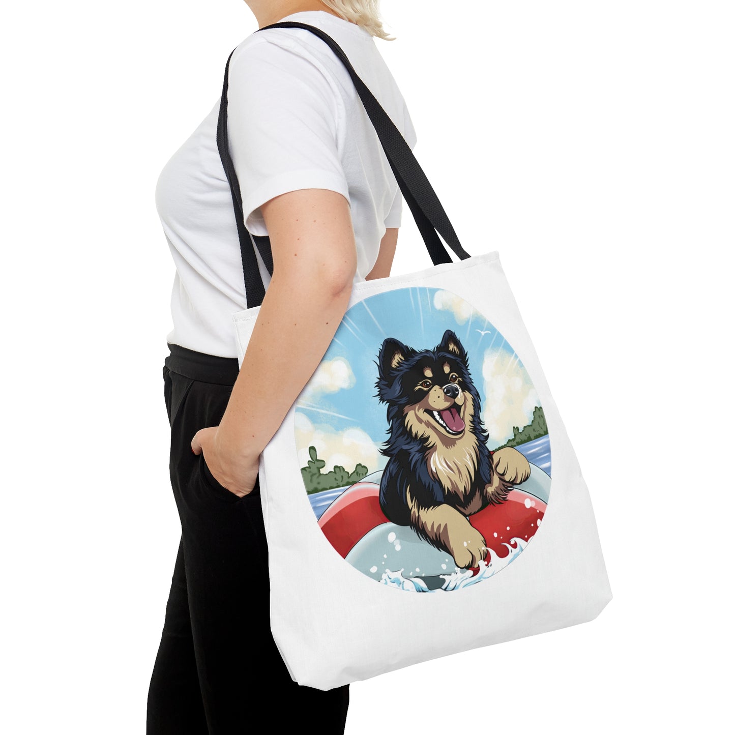 Finnish Lapphund - Beach Party #1 - Tote Bag