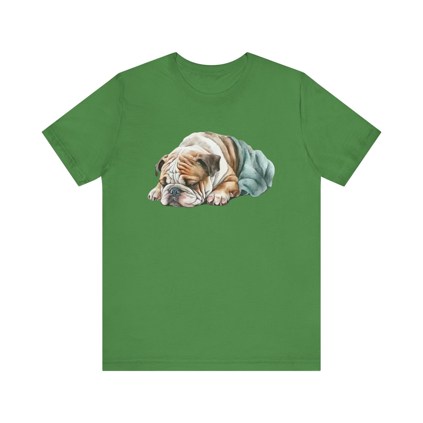 Sleepy English Bulldog Tee Shirt