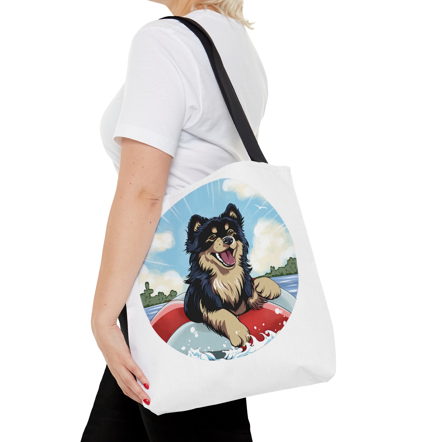 Finnish Lapphund - Beach Party #1 - Tote Bag