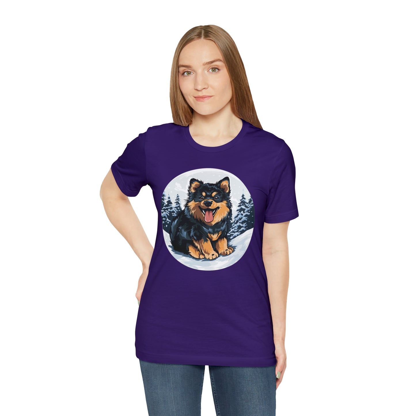 Finnish Lapphund - Snowy #5 - T-Shirt