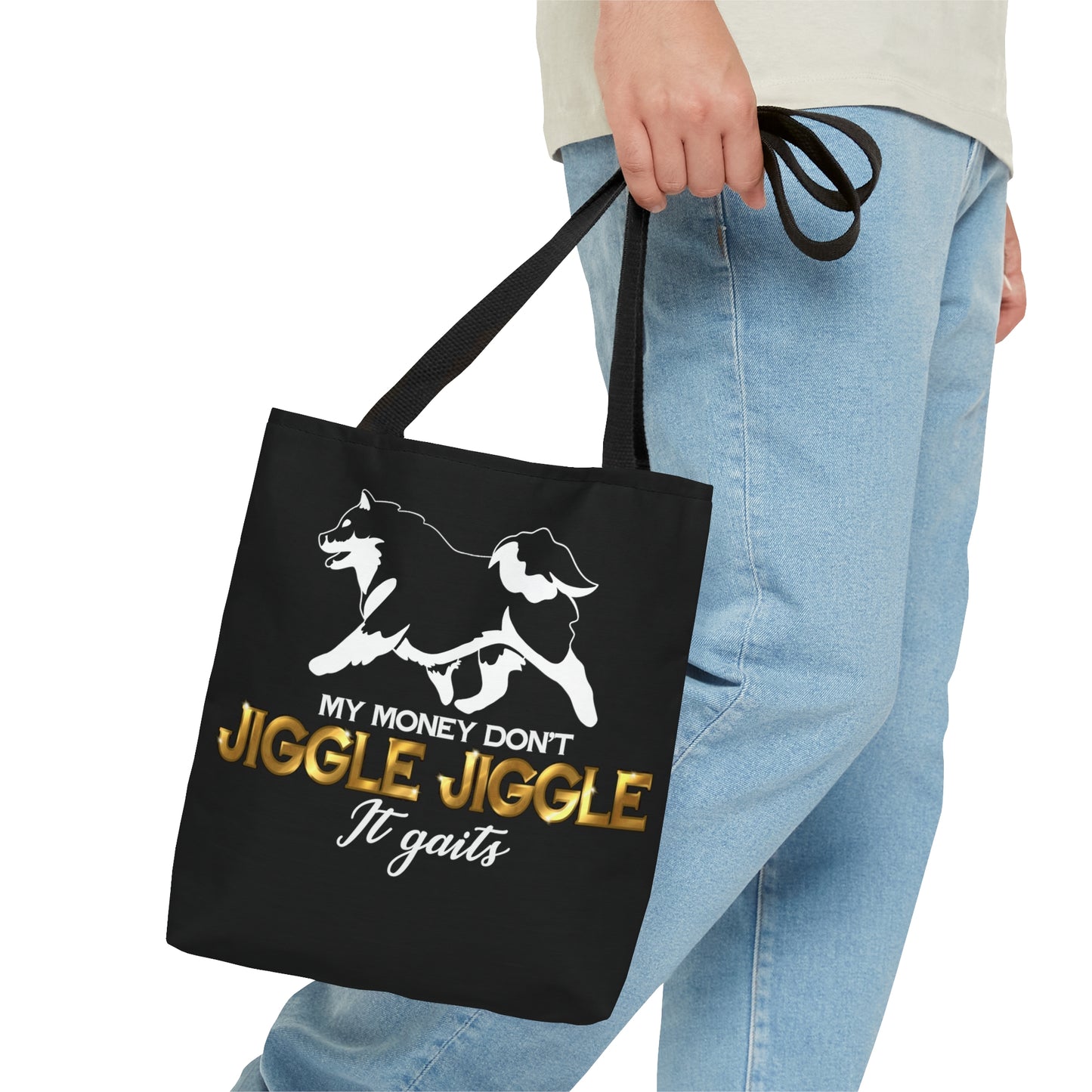 Finnish Lapphund - Jiggle Jiggle - Tote Bag