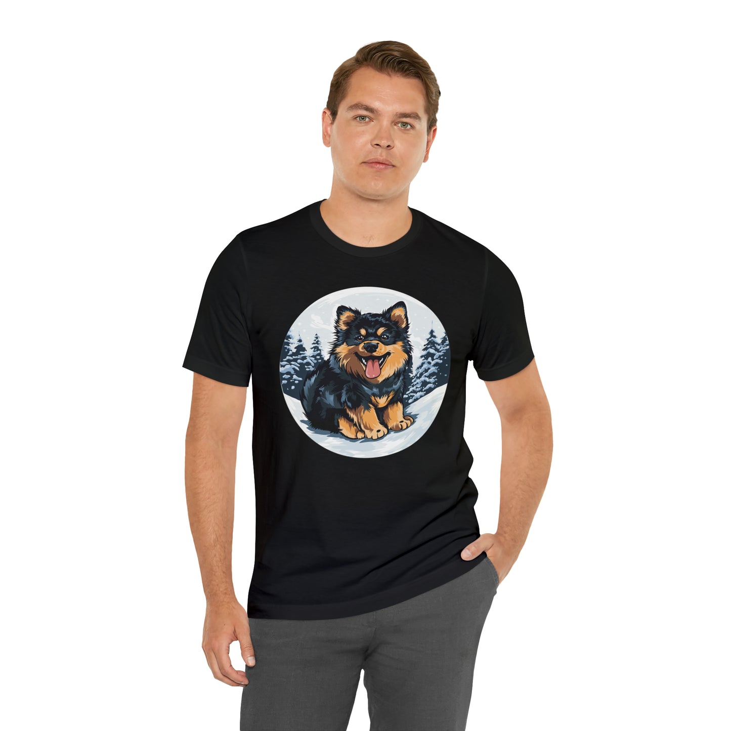 Finnish Lapphund - Snowy #5 - T-Shirt