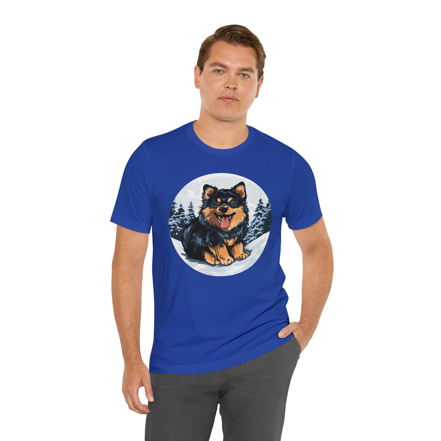Finnish Lapphund - Snowy #5 - T-Shirt