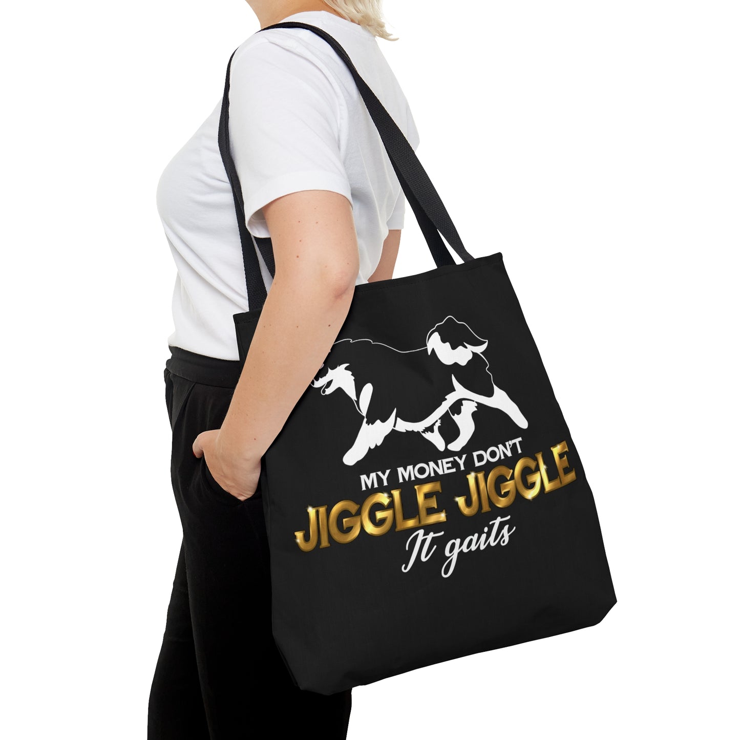Finnish Lapphund - Jiggle Jiggle - Tote Bag