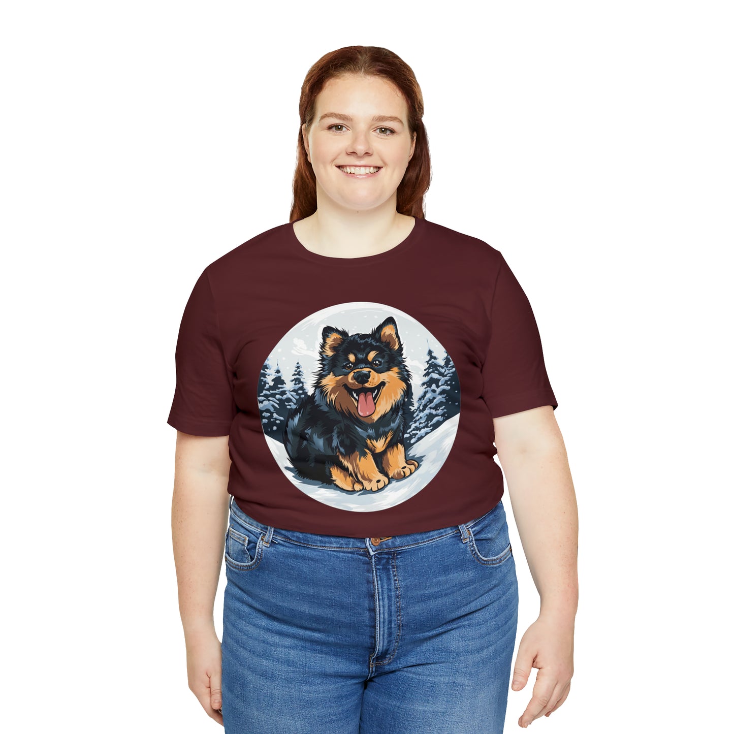 Finnish Lapphund - Snowy #5 - T-Shirt