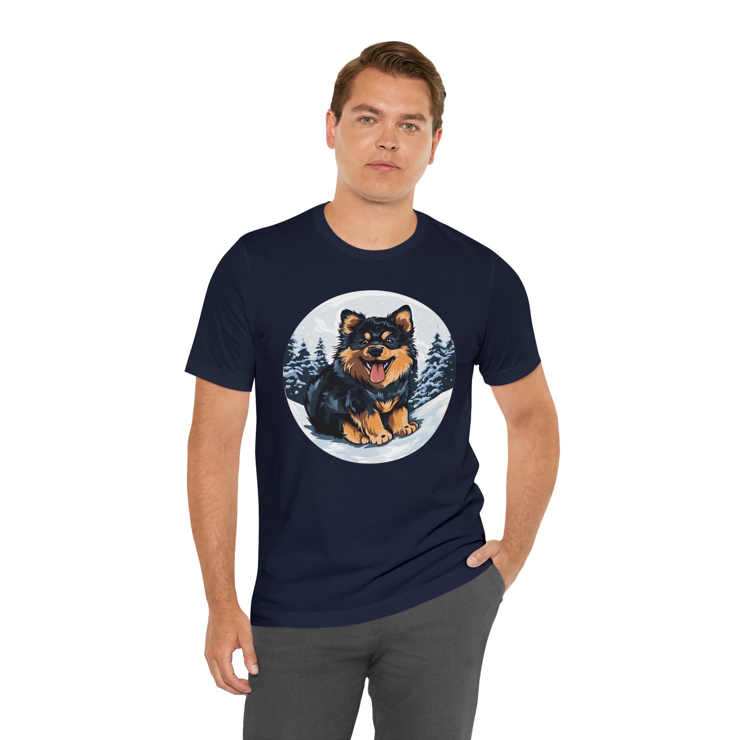 Finnish Lapphund - Snowy #5 - T-Shirt