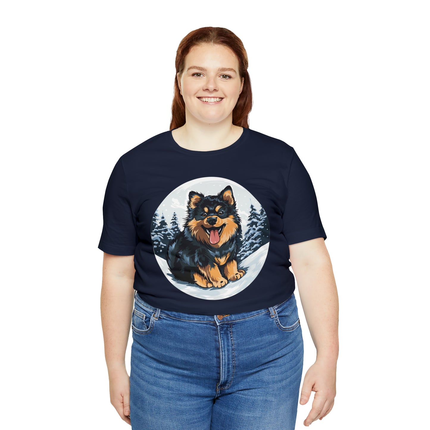 Finnish Lapphund - Snowy #5 - T-Shirt