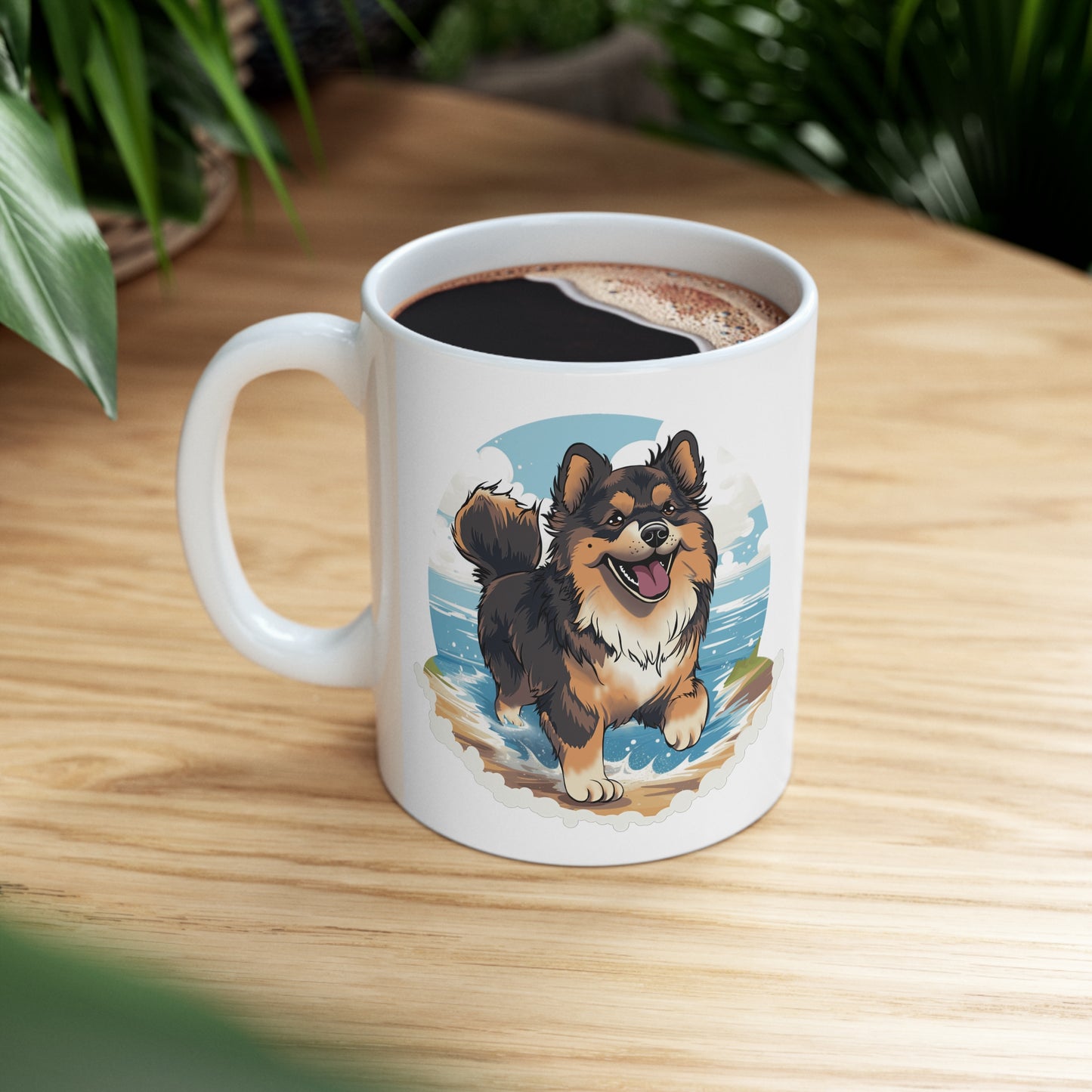 Finnish Lapphund - Beach Party #2 - Mug