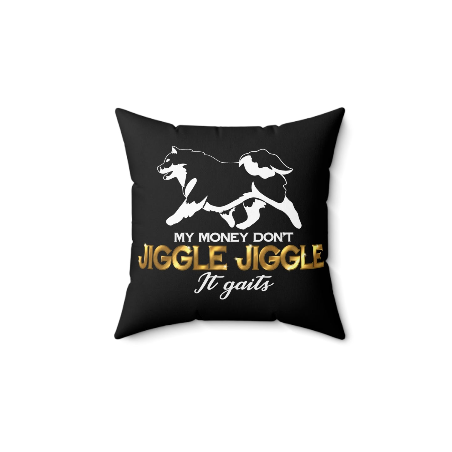 Finnish Lapphund - Jiggle Jiggle - Pillow