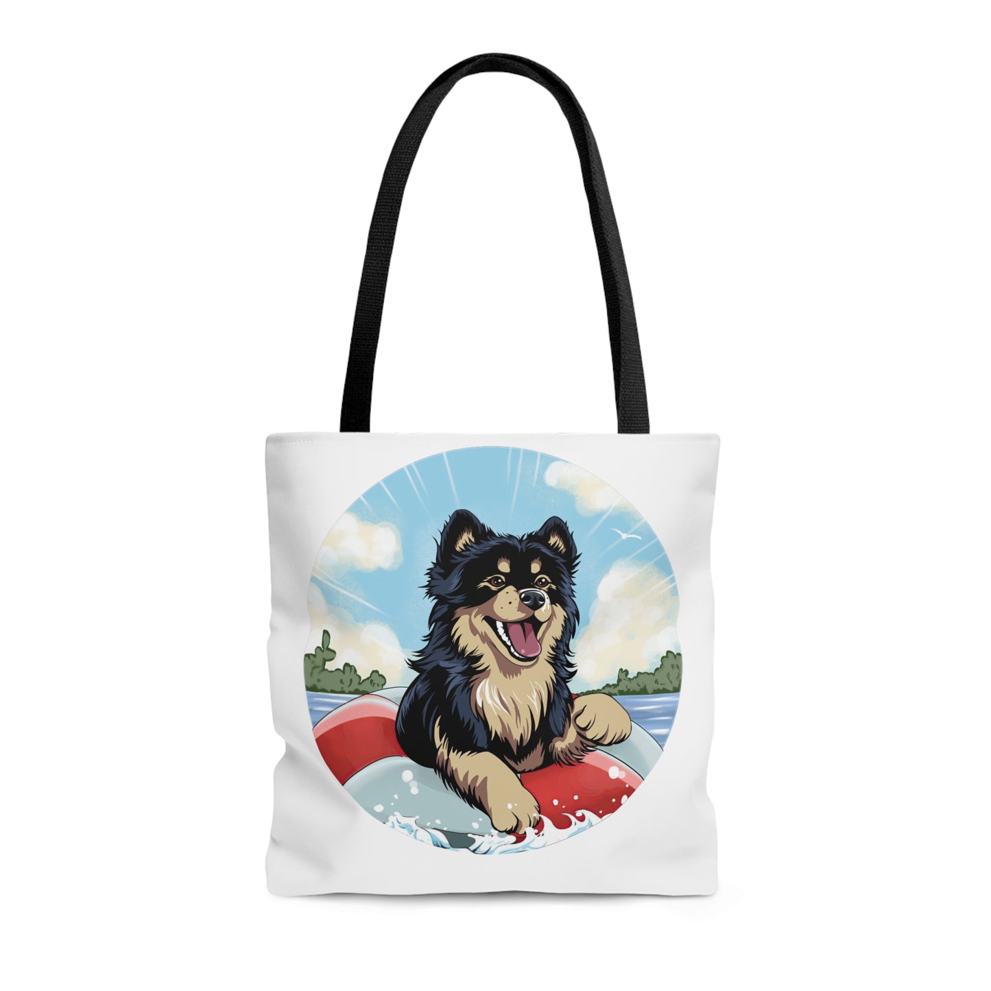 Finnish Lapphund - Beach Party #1 - Tote Bag