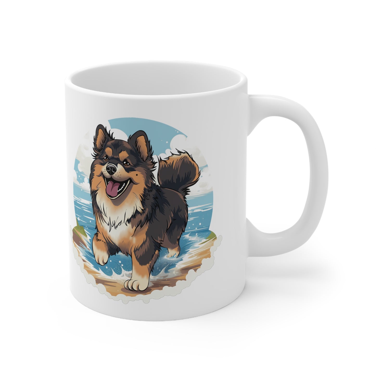 Finnish Lapphund - Beach Party #2 - Mug