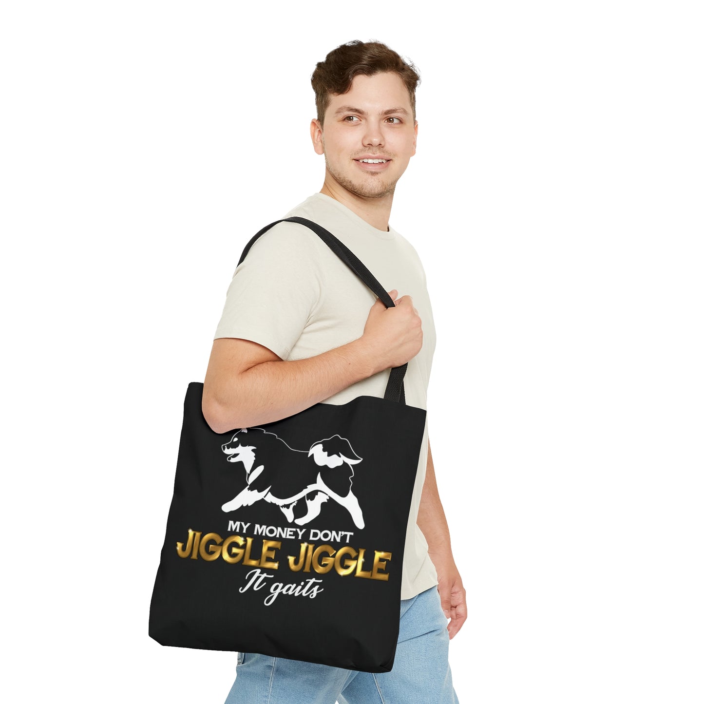 Finnish Lapphund - Jiggle Jiggle - Tote Bag