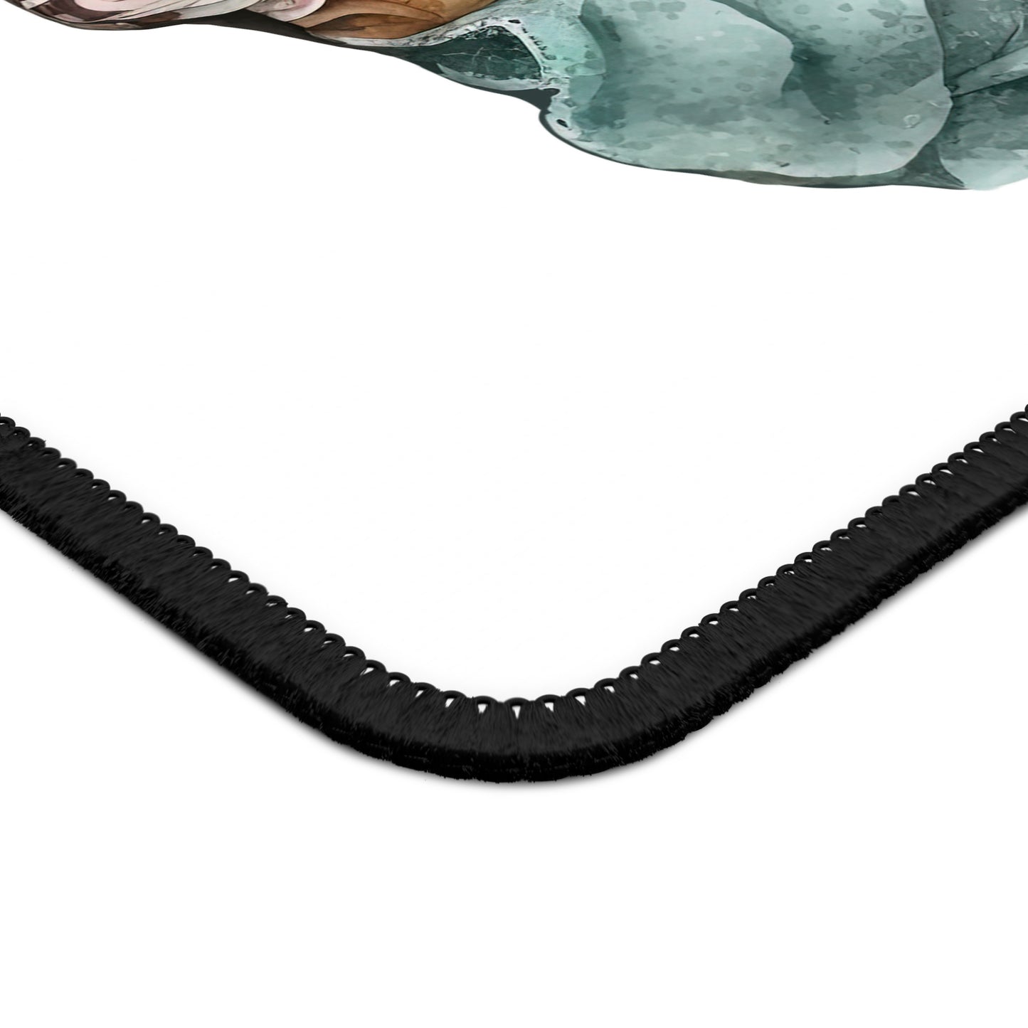 Sleepy English Bulldog Mouse Pad