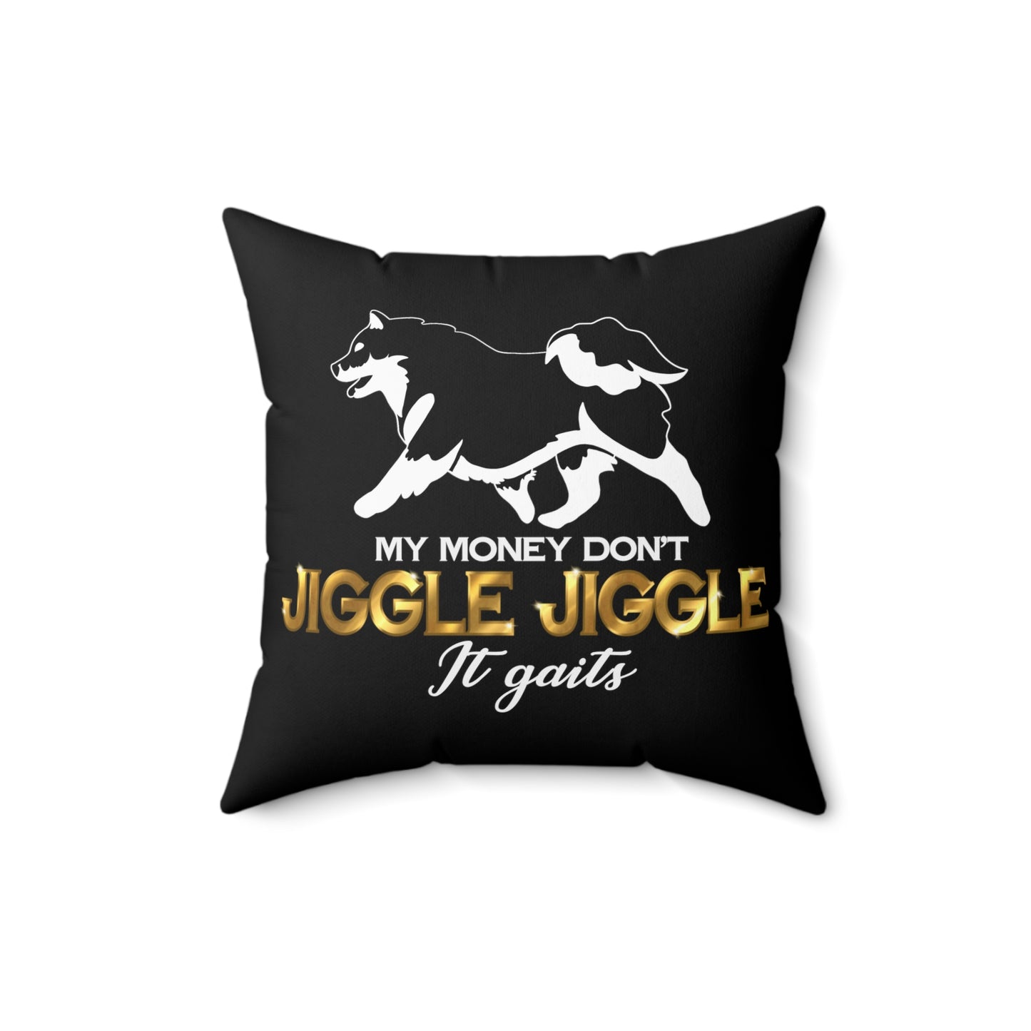 Finnish Lapphund - Jiggle Jiggle - Pillow