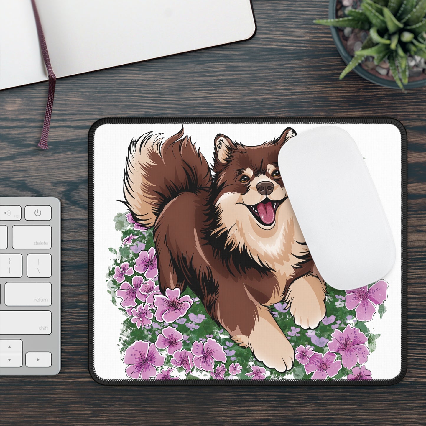 Finnish Lapphund - Spring #10 - Mouse Pad