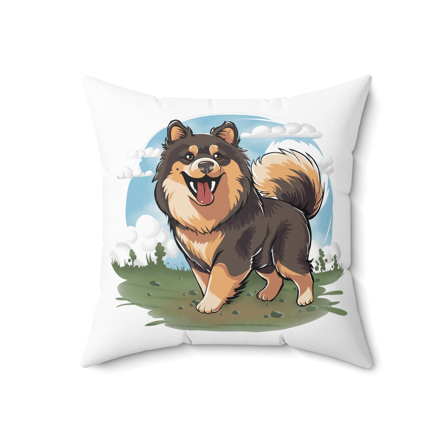 Finnish Lapphund - Field #3 - Pillow
