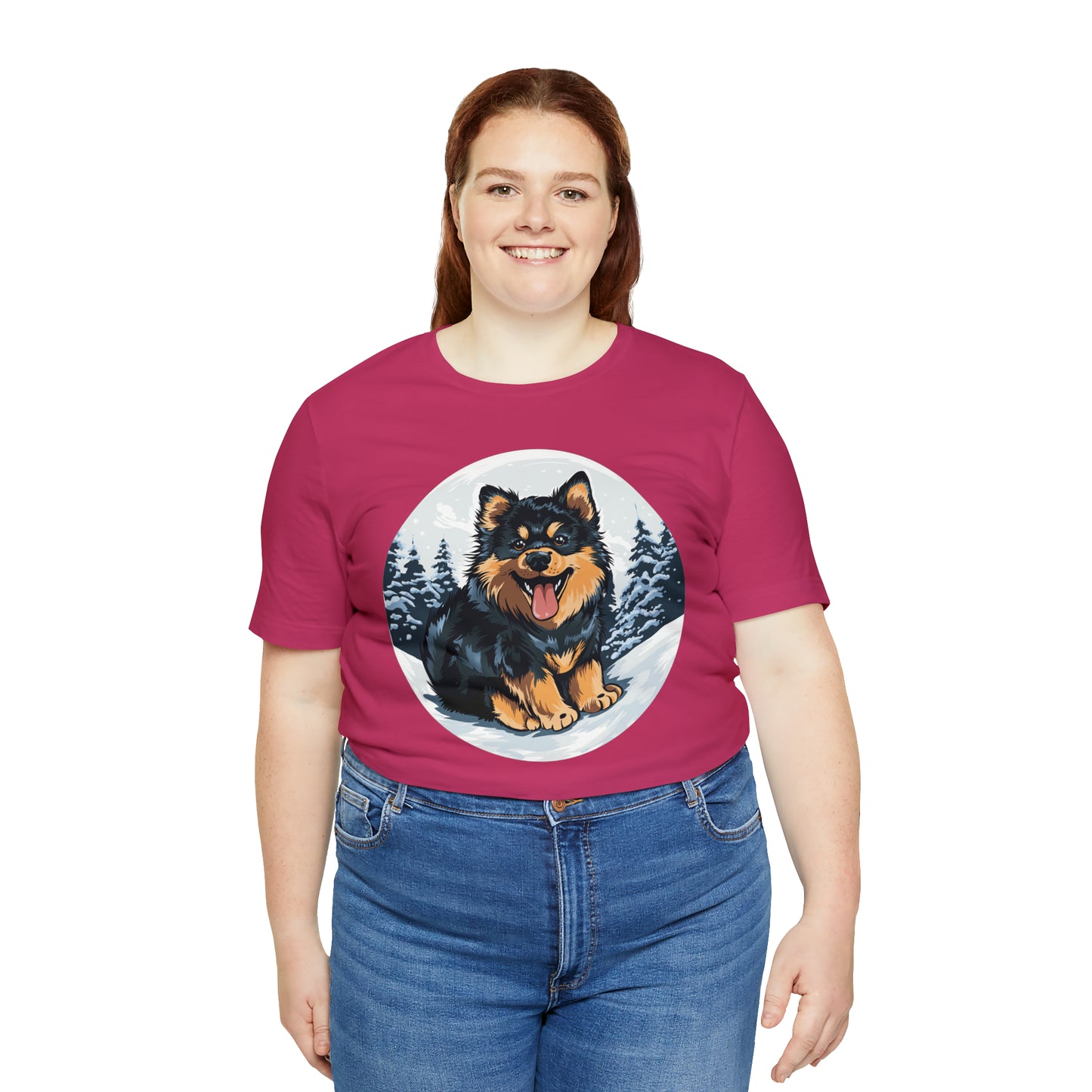Finnish Lapphund - Snowy #5 - T-Shirt