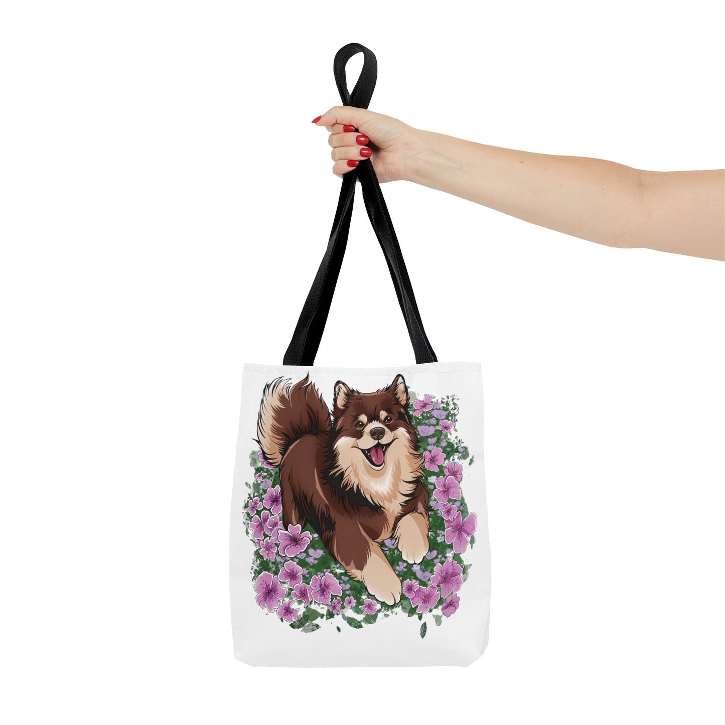 Finnish Lapphund - Spring #10 - Tote Bag