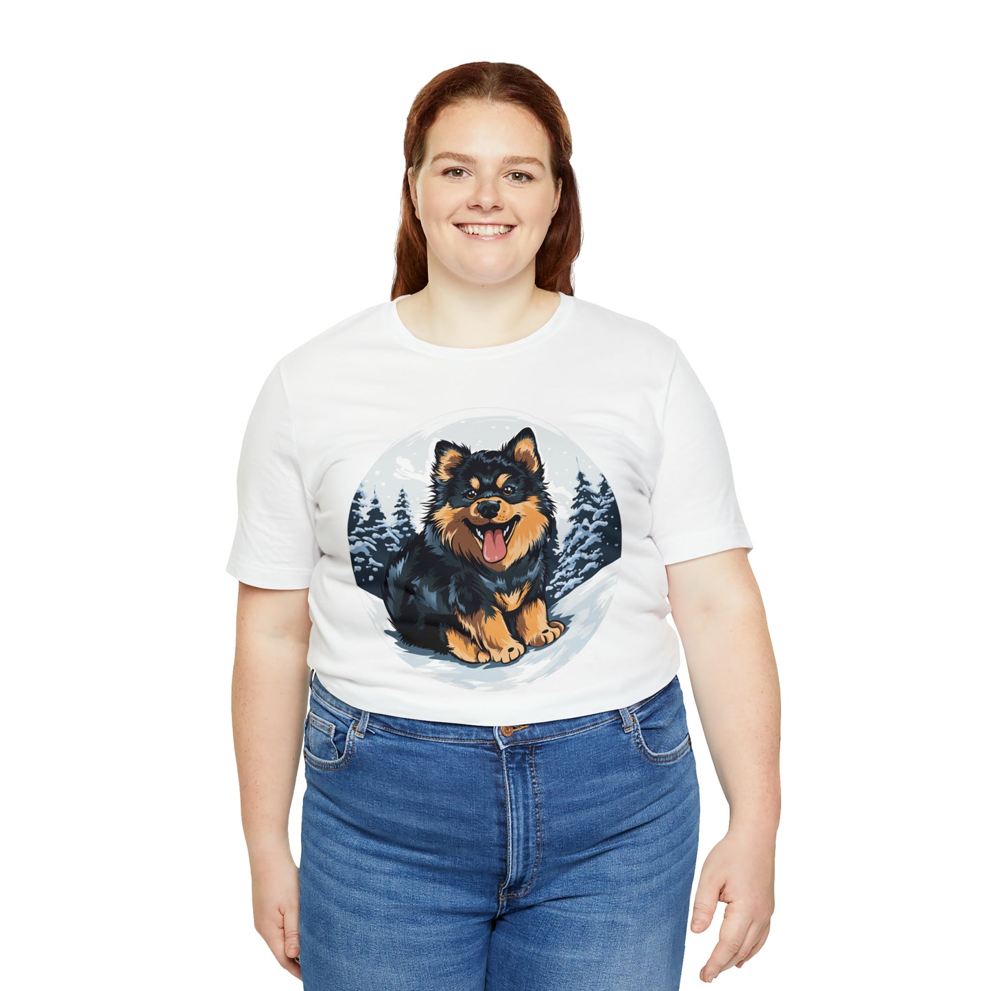 Finnish Lapphund - Snowy #5 - T-Shirt
