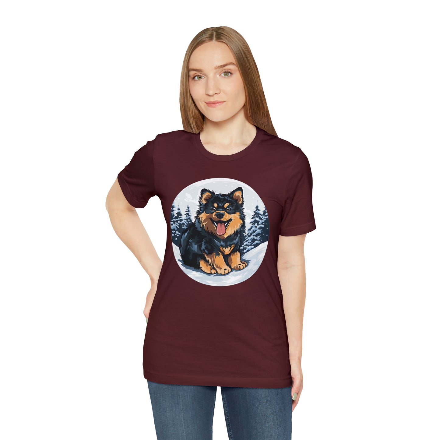Finnish Lapphund - Snowy #5 - T-Shirt
