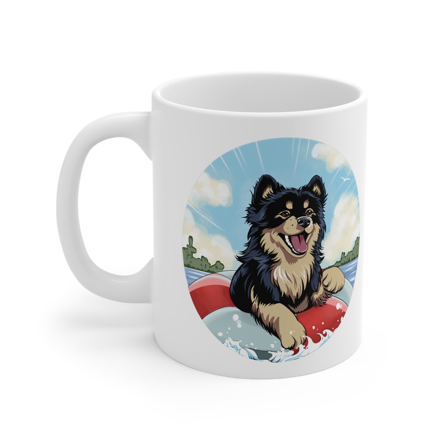 Finnish Lapphund - Beach Party #1 - Mug