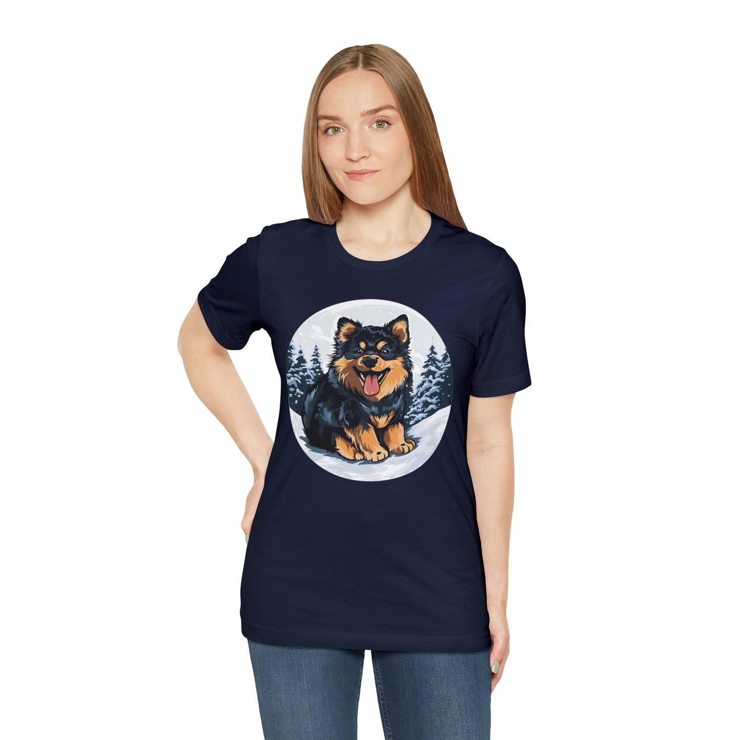 Finnish Lapphund - Snowy #5 - T-Shirt