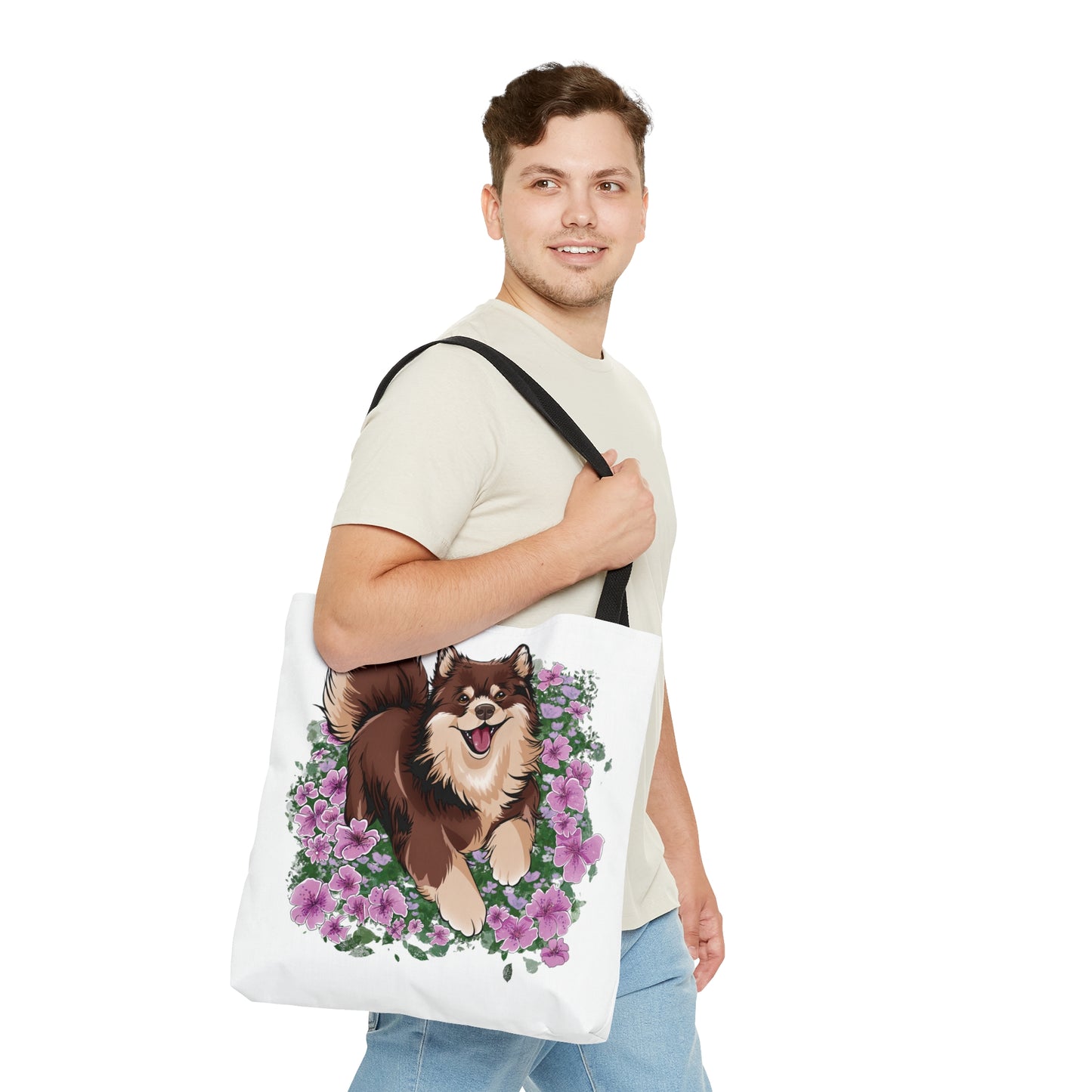 Finnish Lapphund - Spring #10 - Tote Bag