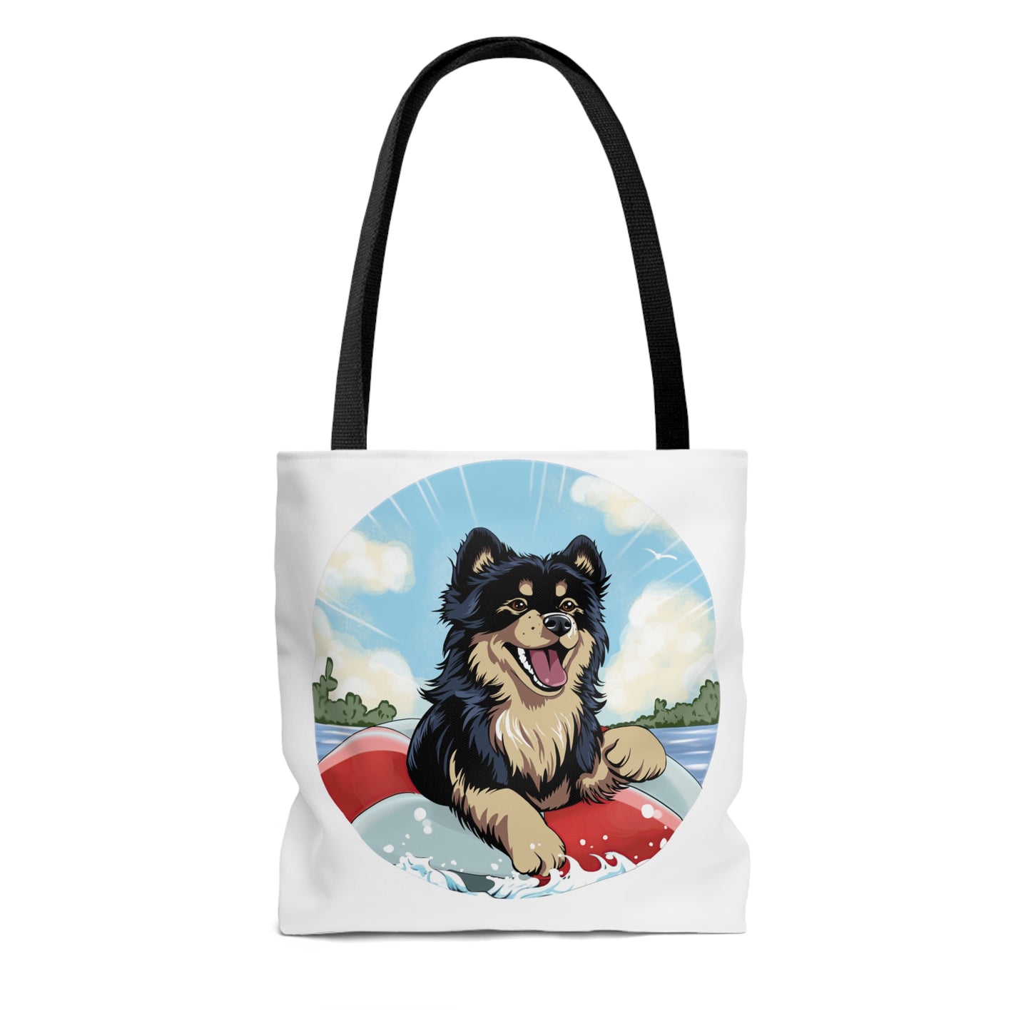 Finnish Lapphund - Beach Party #1 - Tote Bag