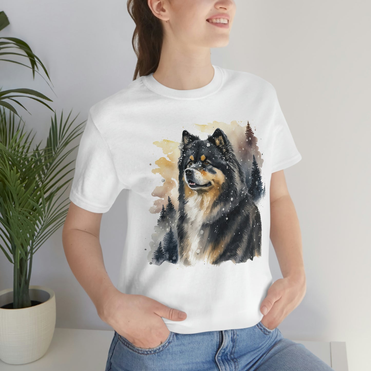 Finnish Lapphund - Snowy #3 - T-Shirt