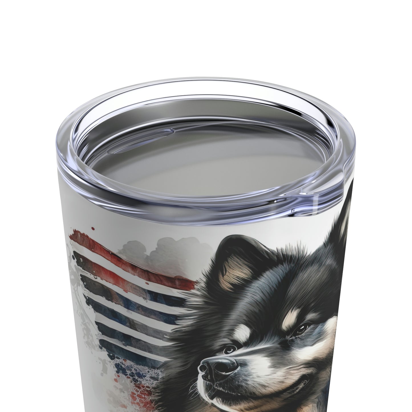 Finnish Lapphund - Patriotic #1 - Tumbler