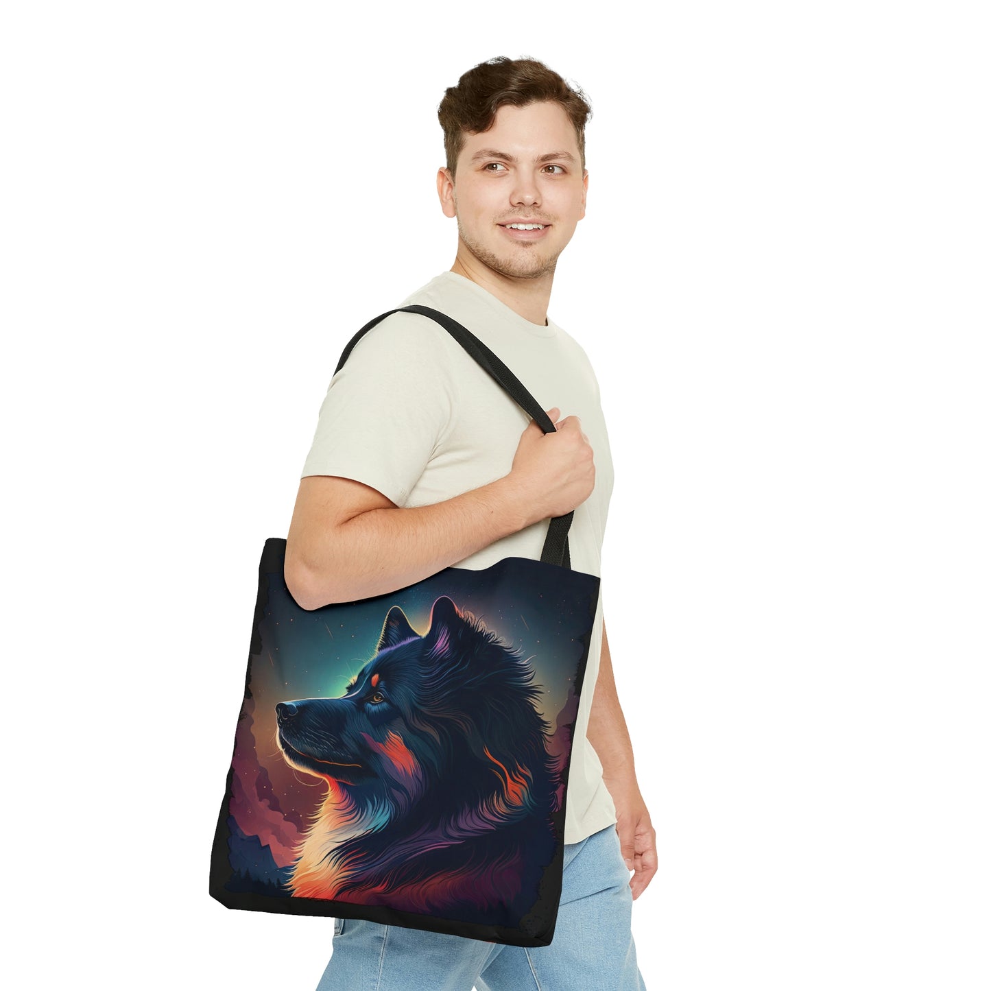 Finnish Lapphund - Stars #4 - Tote Bag