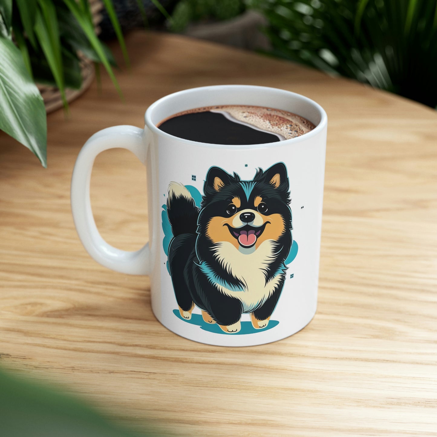 Finnish Lapphund - Cartoon #2 - Mug
