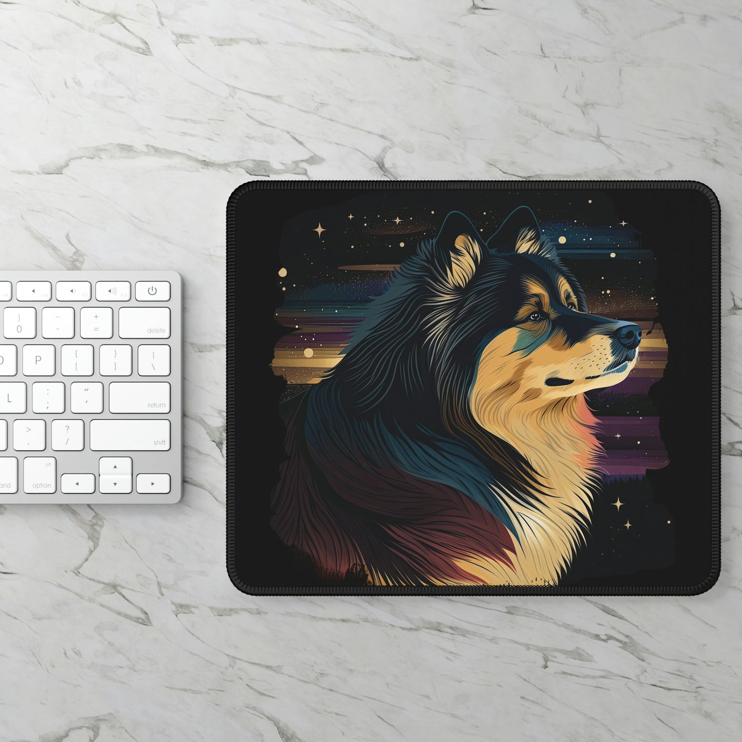 Finnish Lapphund - Stars #2 - Mouse Pad