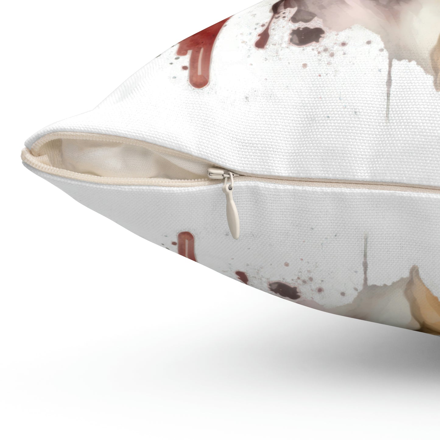 Pit Bull (Patriotic) Square Pillow