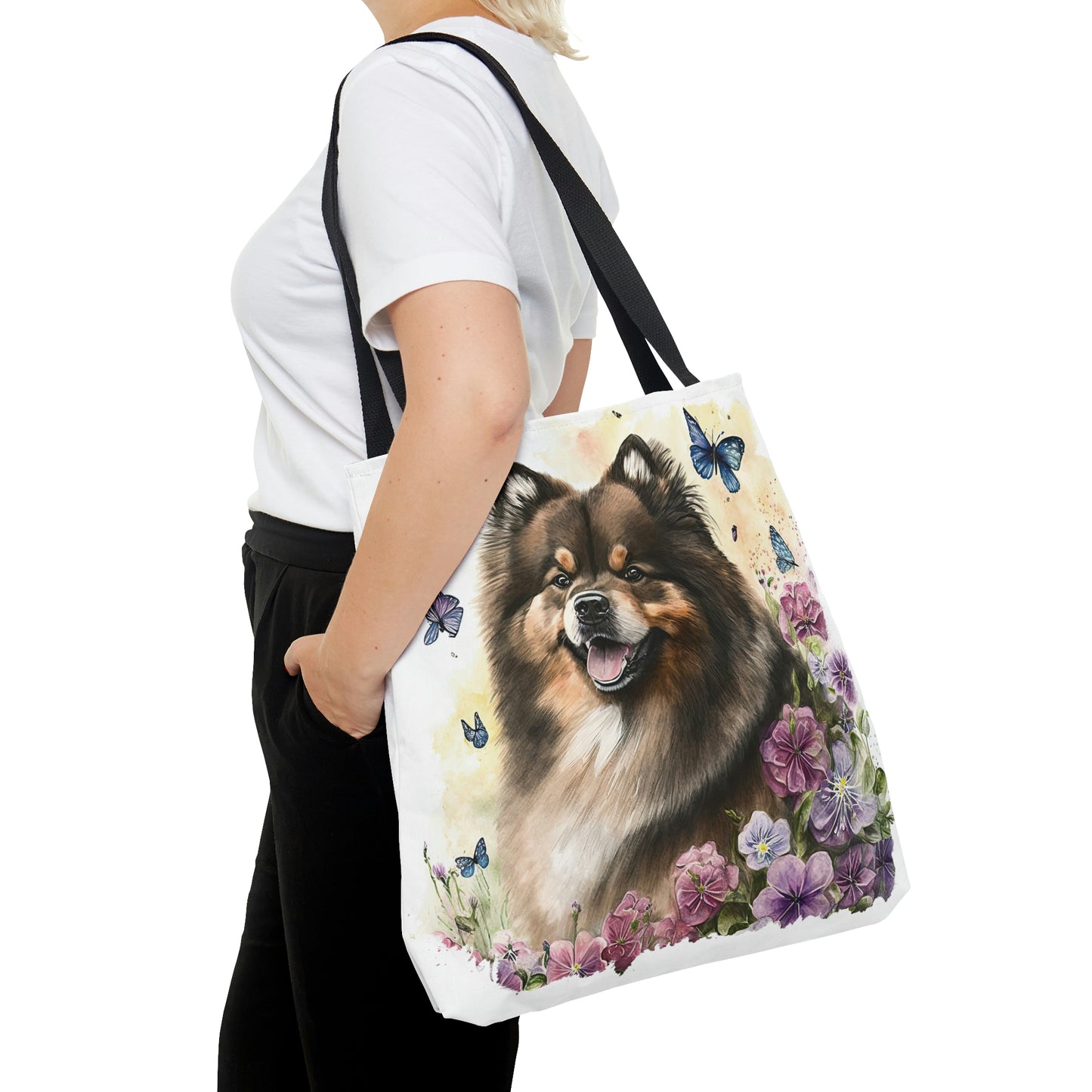 Finnish Lapphund - Spring #7 - Tote Bag